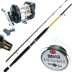 WFT Penn Norwegen Combo 8 Meeresangeln Angelset