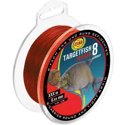 WFT Target Fish 8 Feeder Bloodred 200m 0,12mm geflochtene Schnur