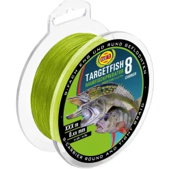 WFT Target Fish 8 Raubfisch Chartreuse 150m 0,12mm geflochtene Schnur