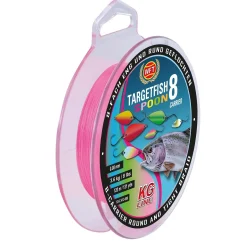 WFT TF8 Spoon pink 120m 5,0kg 0,08 Geflochtene Angelschnur