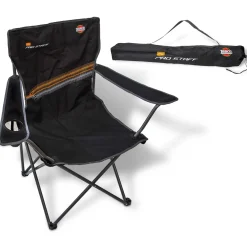 Zebco Pro Staff BS mit Getränkehalter Angelstuhl Campingstuhl Klappstuhl