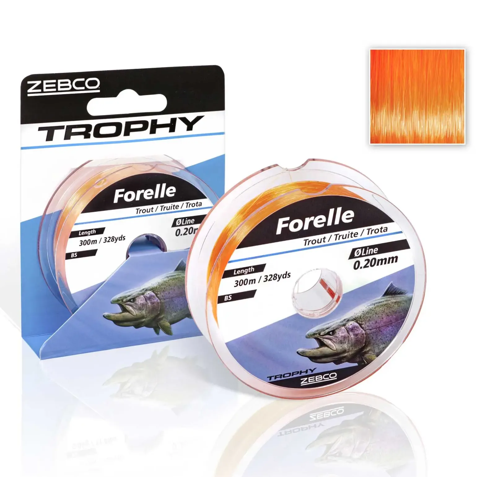 Zebco Trophy Forelle 0,20mm 300m TOP Angelschnur