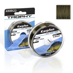 Zebco Trophy Karpfen 0,30mm 300m TOP Angelschnur