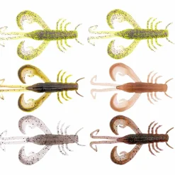 Zeck BA Edward 4,5cm Color Mix 1 6pcs Creature Bait Gummiköder