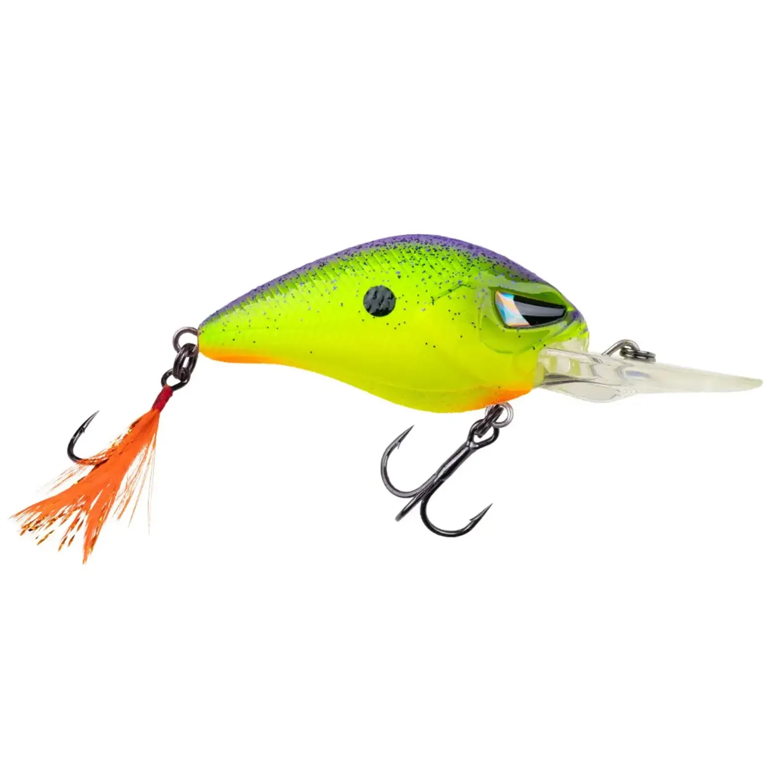 Zeck Barsch Alarm Danny 4,5cm 0.5m F Purple Chartreuse Wobbler