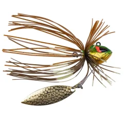 Zeck Barsch Alarm Spinner-Rushka 15g Moor Kiwi Underspin-System bleifrei