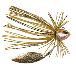 Zeck Barsch Alarm Spinner-Rushka 15g Yellow Fire Underspin-System bleifrei