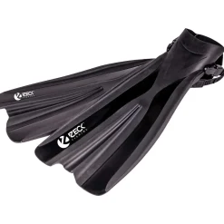 Zeck Belly Boat Fins Long Schwarz Flossen