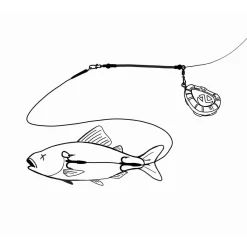 Zeck Dead Bait Bottom Boom Kit Grundmontage