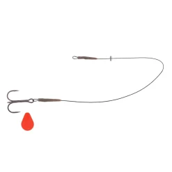 Zeck Dead Bait Treble #4 Rig gebundenes Vorfach