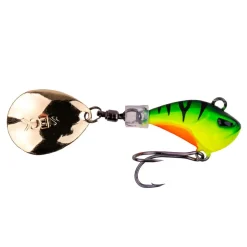 Zeck Mini Rogue Runner 7g Firetiger Jig Spinner