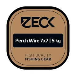Zeck Perch Wire 7x7 20mm 5kg 4m Stahlvorfach