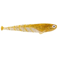 Zeck Quappie 18cm Goldglitter 2 pcs Gummifisch
