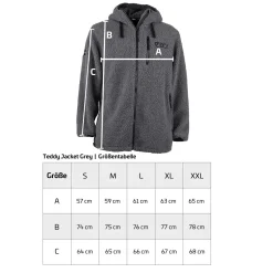 Zeck Teddy Jacket Grey S