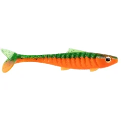 Zeck UBS Baby Rippler 14cm Green Fire Gummifisch