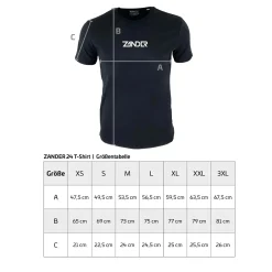 Zeck Zander T-Shirt Black 3XL